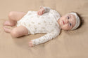 Baby Bunny Langarm-Wickel-Strampler - Little Dutch