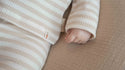 Broekje Stripe Sand/White