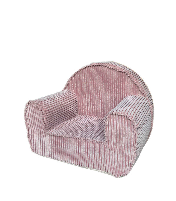 Rib Chair Magenta Grey - mit gesticktem Namen