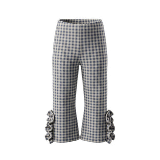 Your Wishes - Check Flared Legging