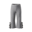 Your Wishes - Check Flared Legging