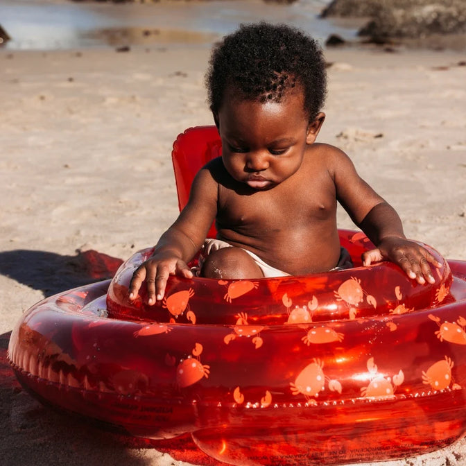 Crabby Rode Baby Float 0-1 jaar