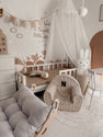 Rib stoel Off White - met geborduurde naam