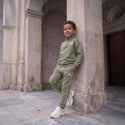 Your Wishes - Solid Wide Jogger Groen