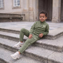 Your Wishes - Solid Wide Jogger Groen