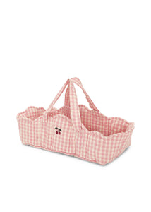 Poppen Draagmand Powder pink