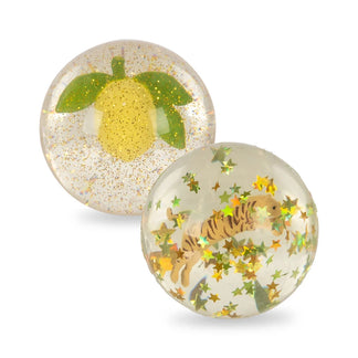 Stuiterballen Lemon/Tijger - Set van 2