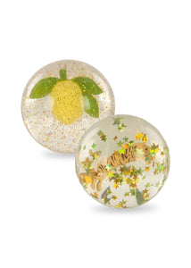 Stuiterballen Lemon/Tijger - Set van 2