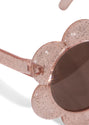 Zonnebril Flower Glitter Rose 5-10 Jaar