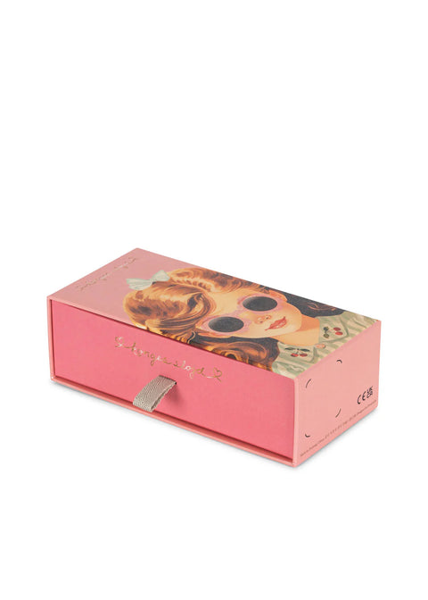 Zonnebril Flower Glitter Rose 5-10 Jaar