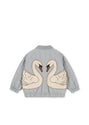 Juno Bomber Jacket - Sleet Swans