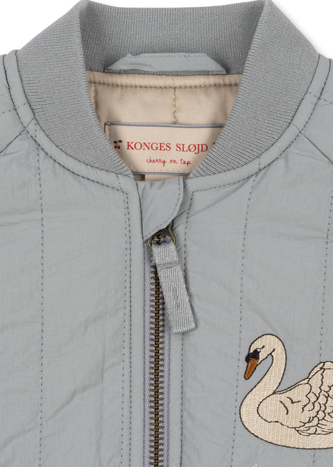 Juno Bomber Jacket - Sleet Swans