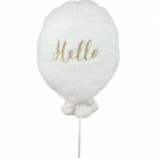 Ballon Kussen Fluffy - Ecru