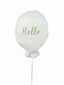 Ballon Kussen Fluffy - Ecru