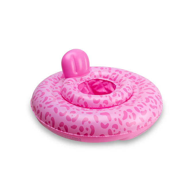 Leopard Roze Baby Float 0-1 jaar