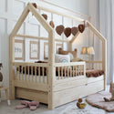 Bedhuisje Senna met bedlade Naturel - 90x190cm