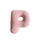 Letter kussen Ruit -Roze