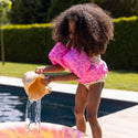 Leopard Roze Puddle Jumper 2-6 jaar