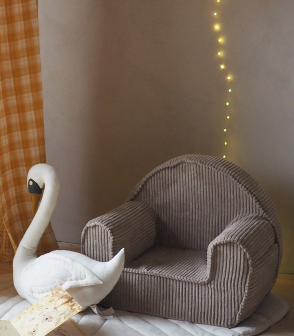 Rib Chair Sugar Brown - mit gesticktem Namen