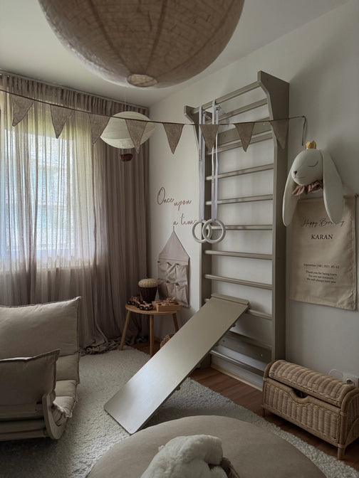 Wooden Slide TUOHI beige - Fitwood