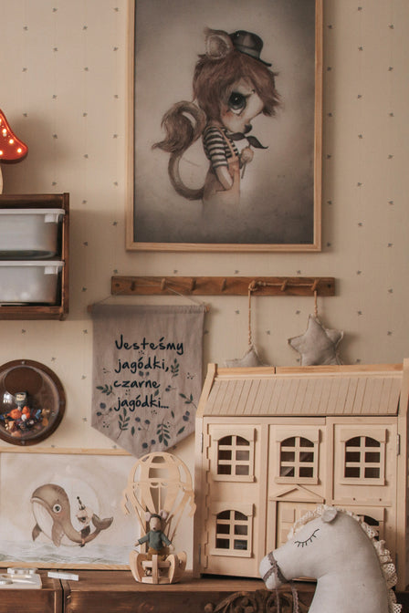 Behang Teeny Berries - Dusty - Mrs. Mighetto