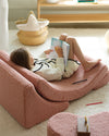 Chaise Lune Rose Goyave - WigiWama