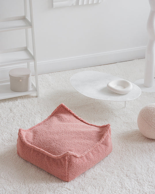 Square Ottoman Guava Pink - WigiWama