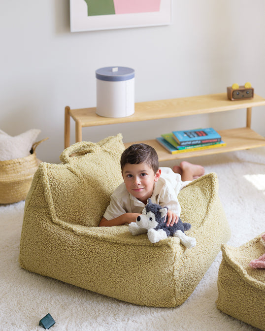 Fauteuil poire Matcha - WigiWama