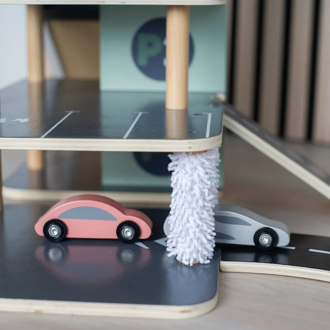Food truck en bois avec accessoires