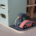 Food truck en bois avec accessoires