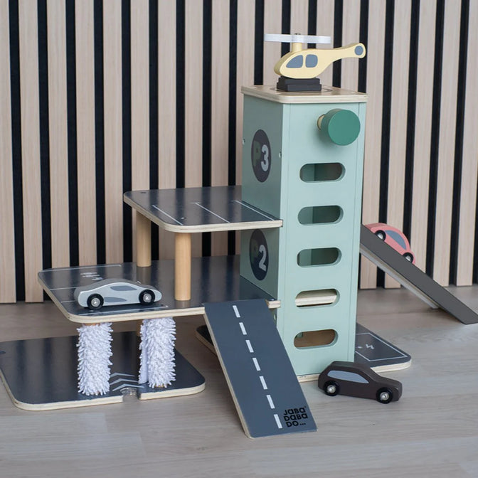 Food truck en bois avec accessoires