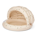 Zwembad Hadleia Printed Peach / Sea shell met zonneklep