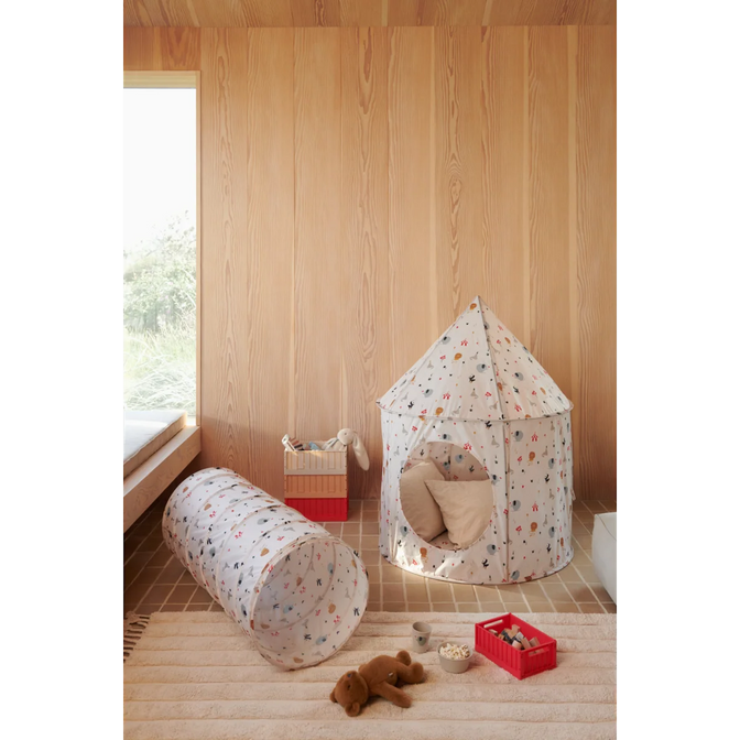 Oaks Pop-Up Speeltent - Peach / Sea Shell