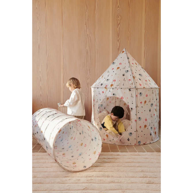 Oaks Pop-Up Speeltent - Peach / Sea Shell