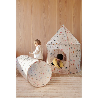 Emmanuel Pop-Up Tunnel - Peach / Sea Shell