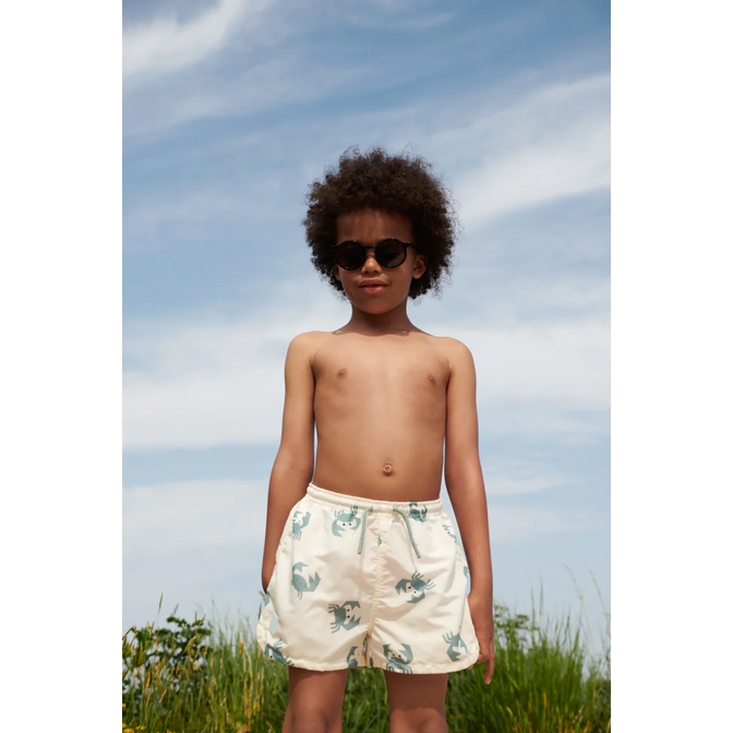Aiden Printed Board Shorts Crab / Sandy