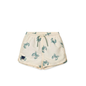 Aiden Printed Board Shorts Crab / Sandy