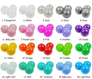 ENSEMBLE DE BALLES (différentes couleurs) - Mimii