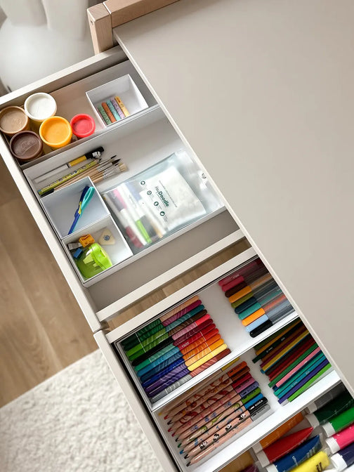 Basic Bureau met lades - Cashmere