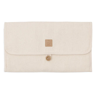 Verschoningsmat Met Opbergvakken Twill Natural - Jollein