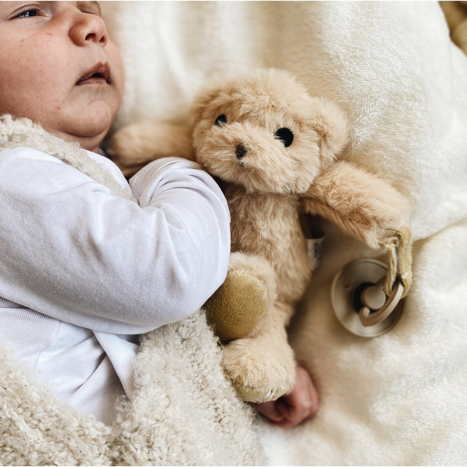 Speenknuffel Bolly Beige - Babyzus
