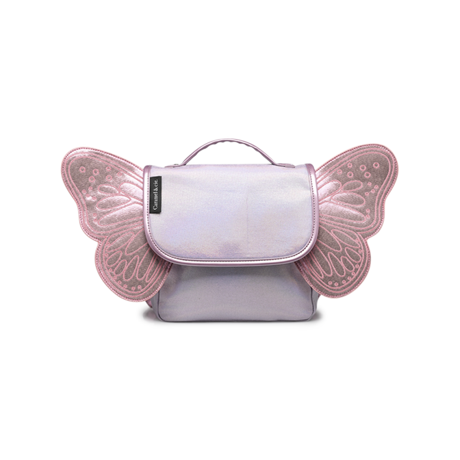 Rucksack Butterfly Shiny Purple - Caramel &amp; Cie