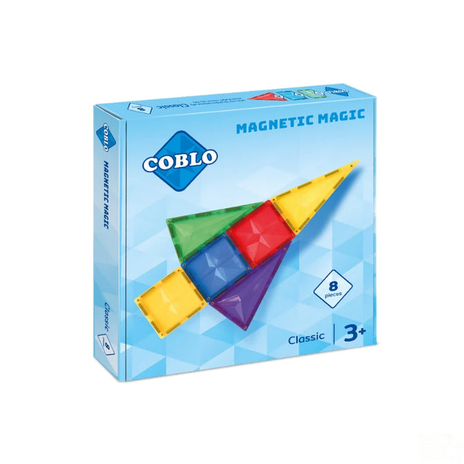 Magneetstenen "Classic" 8 stuks - COBLO