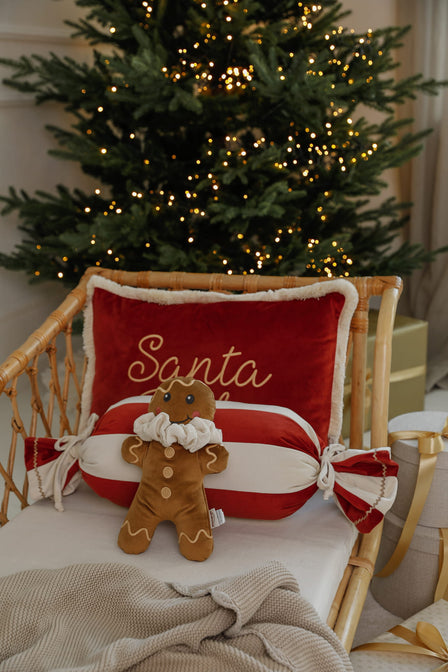 Gold gift bag with name