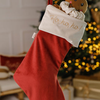 Gold gift bag with name