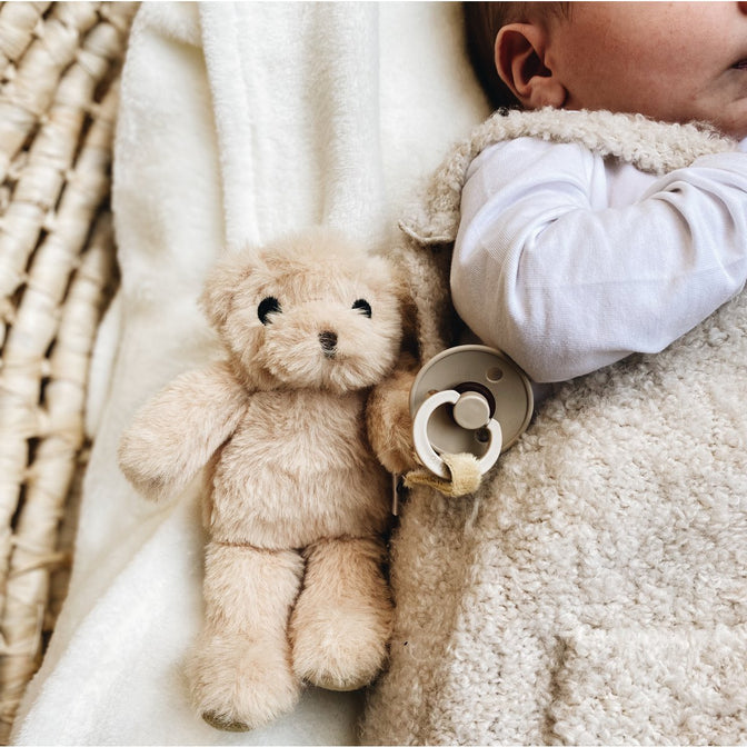 Speenknuffel Bolly Beige - Babyzus