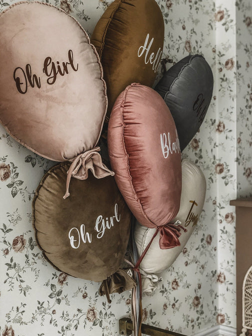Ballon Kussen Deluxe - Blush Roze