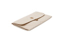 Verschoningsmat Met Opbergvakken Twill Natural - Jollein