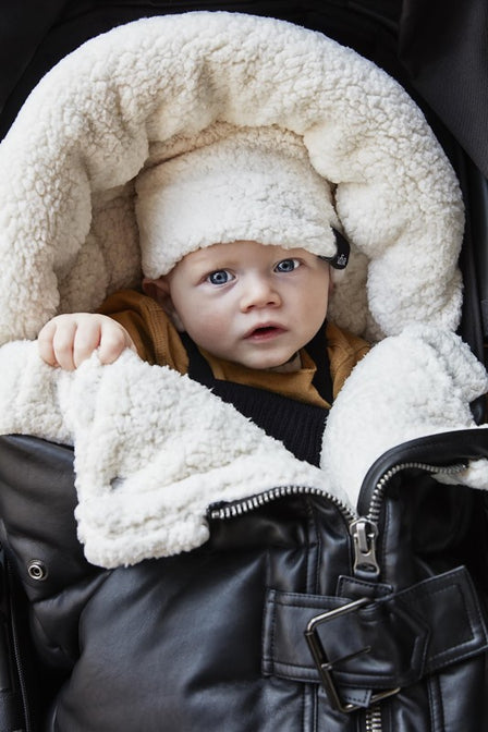 Fußsack Kinderwagen/ Buggy Aviator Schwarz - ELODIE DETAILS