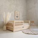 Standaard bed Lize met bedlade - 90x190cm